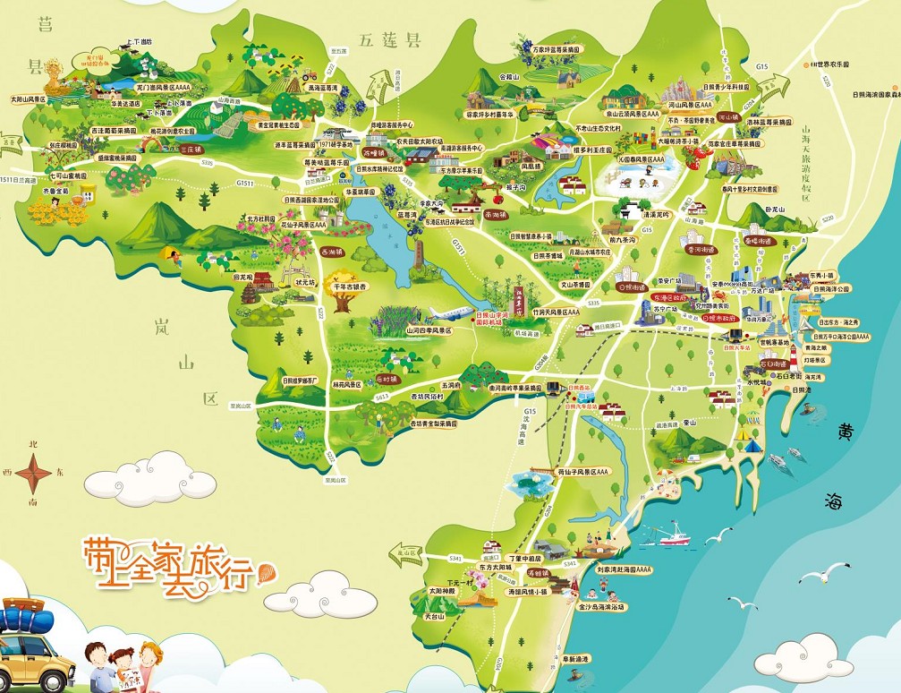 江夏景区使用手绘地图给景区能带来什么好处？